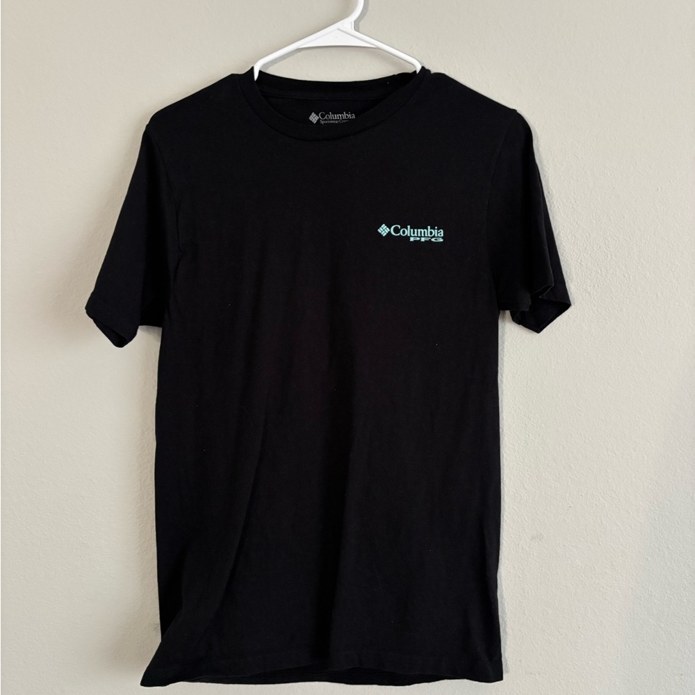 Columbia Black Short Sleeve Tee Essential